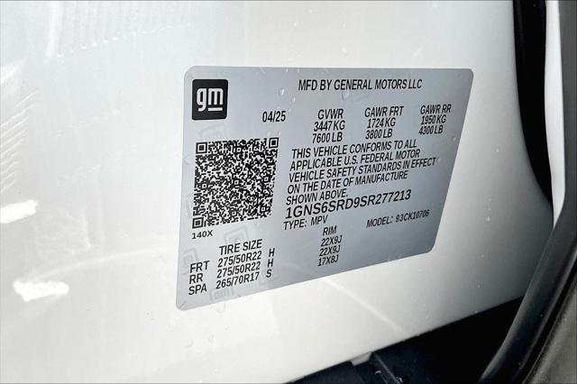 new 2025 Chevrolet Tahoe car, priced at $80,060