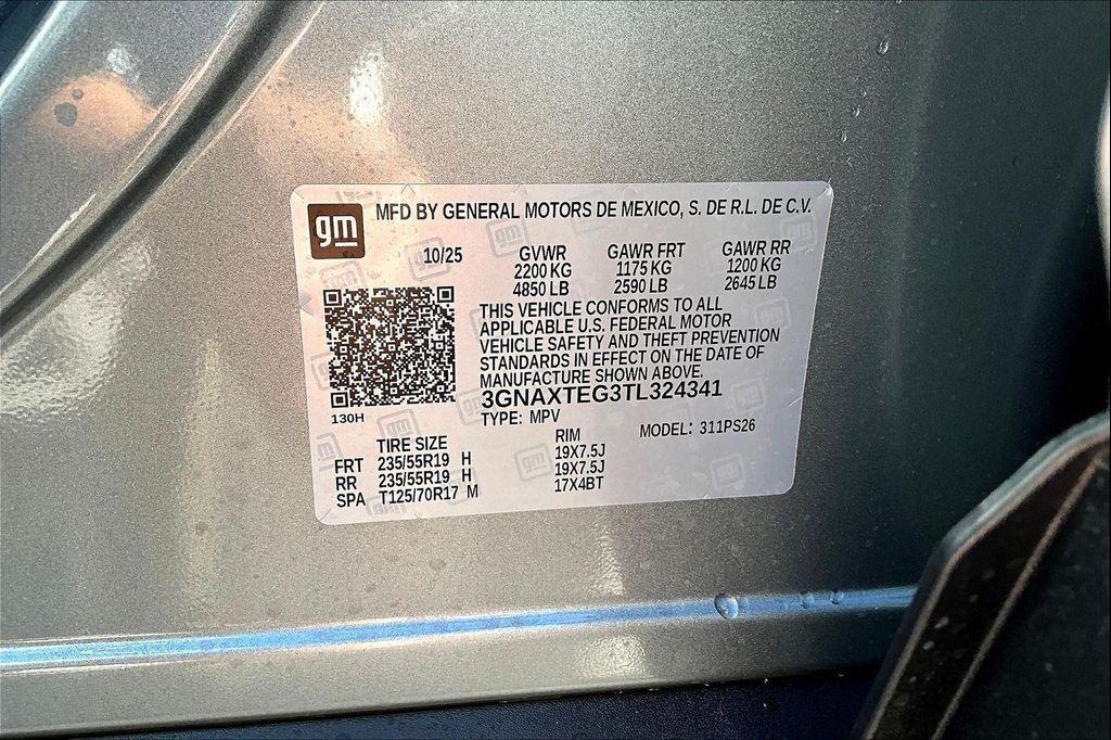 new 2026 Chevrolet Equinox car, priced at $37,561