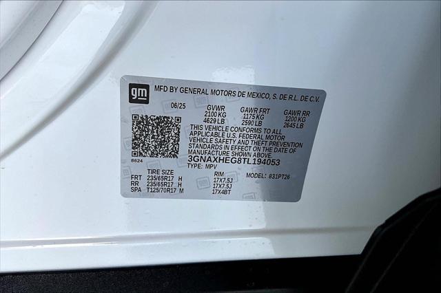 new 2026 Chevrolet Equinox car, priced at $30,793