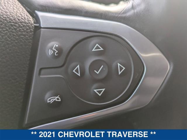 used 2021 Chevrolet Traverse car, priced at $30,000