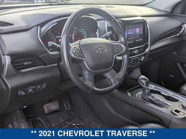 used 2021 Chevrolet Traverse car, priced at $30,000