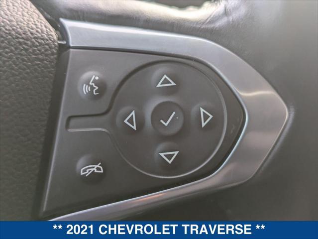 used 2021 Chevrolet Traverse car, priced at $28,395