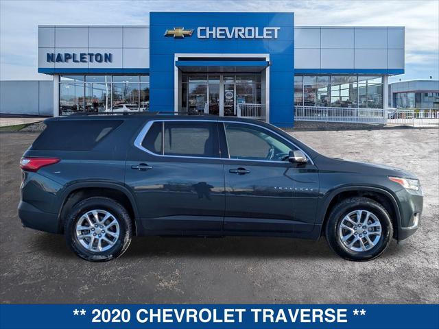 used 2020 Chevrolet Traverse car, priced at $22,599