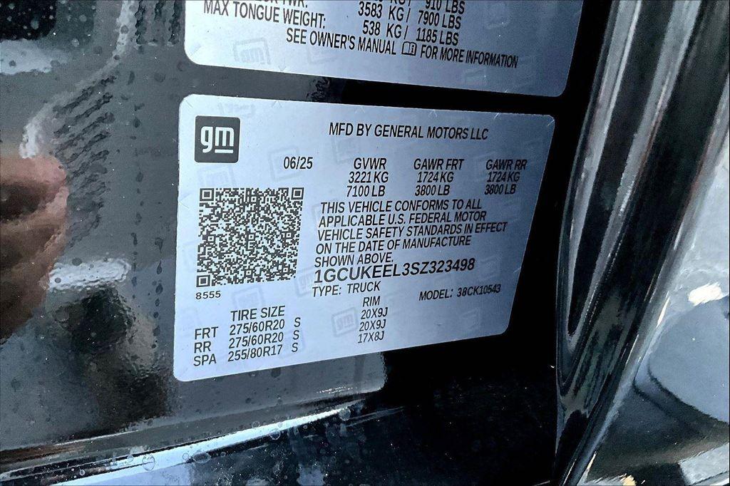 new 2025 Chevrolet Silverado 1500 car, priced at $82,698