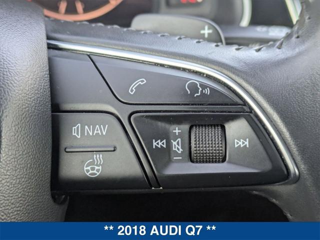 used 2018 Audi Q7 car, priced at $18,495