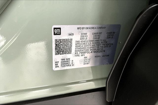 new 2026 Chevrolet TrailBlazer car, priced at $25,997