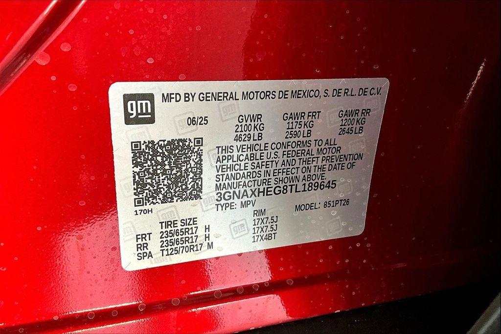 new 2026 Chevrolet Equinox car, priced at $30,605
