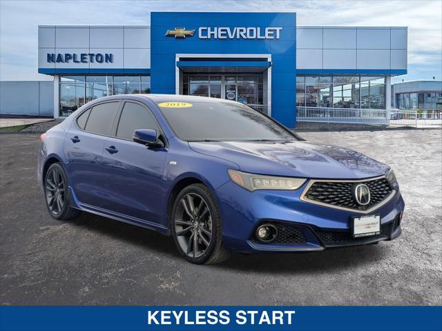 used 2019 Acura TLX car, priced at $27,495