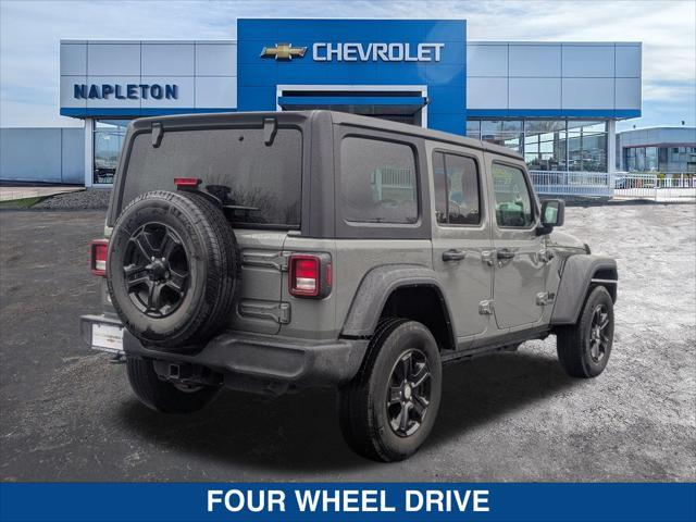 used 2022 Jeep Wrangler Unlimited car, priced at $28,295