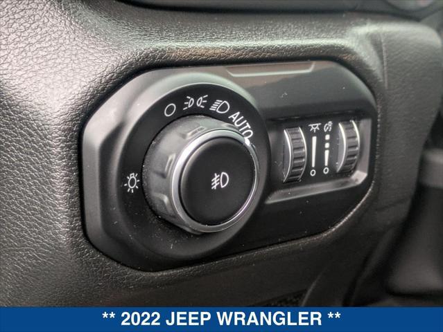 used 2022 Jeep Wrangler Unlimited car, priced at $28,295