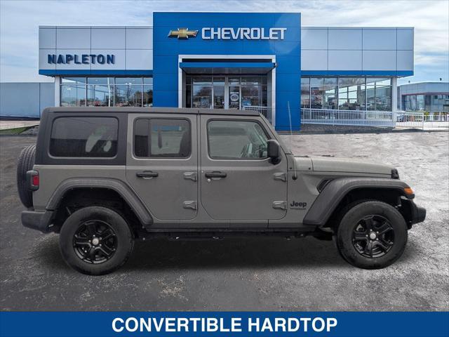 used 2022 Jeep Wrangler Unlimited car, priced at $28,295