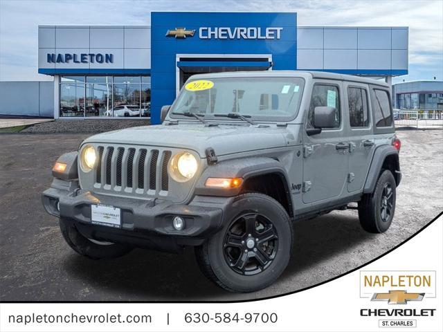 used 2022 Jeep Wrangler Unlimited car, priced at $31,495