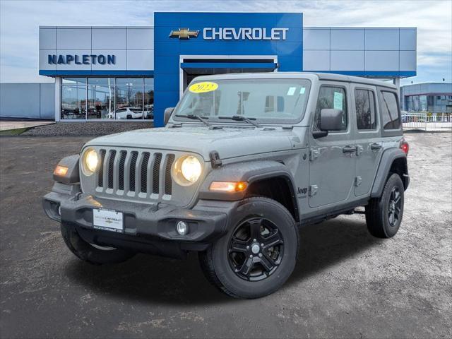 used 2022 Jeep Wrangler Unlimited car, priced at $25,995