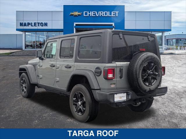 used 2022 Jeep Wrangler Unlimited car, priced at $28,295