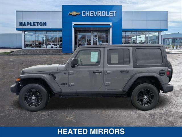 used 2022 Jeep Wrangler Unlimited car, priced at $28,295