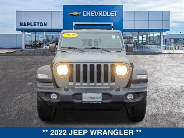 used 2022 Jeep Wrangler Unlimited car, priced at $28,295