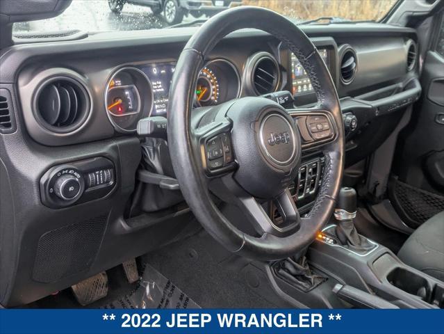 used 2022 Jeep Wrangler Unlimited car, priced at $28,295