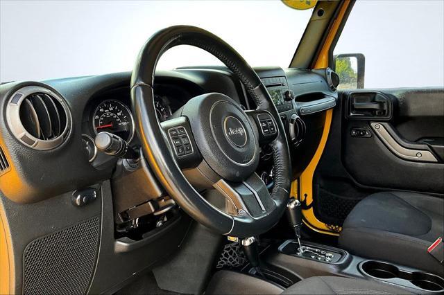 used 2015 Jeep Wrangler car, priced at $19,295