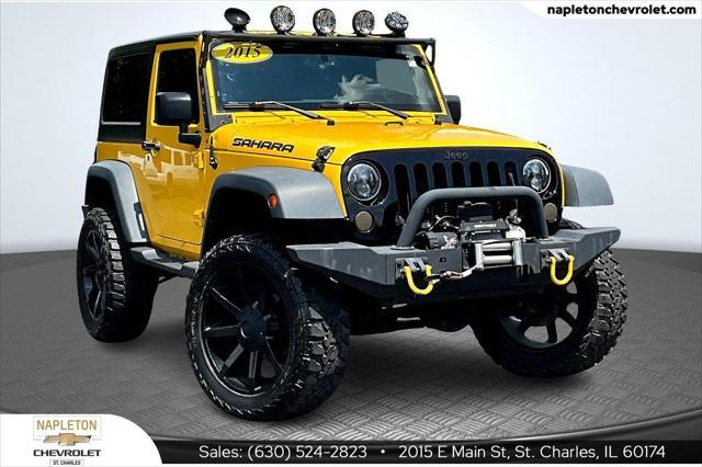 used 2015 Jeep Wrangler car, priced at $19,295