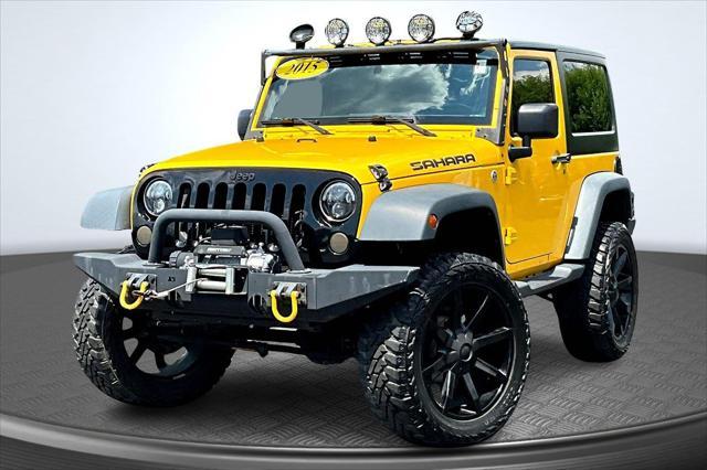 used 2015 Jeep Wrangler car, priced at $19,295