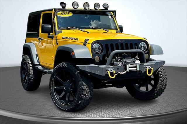 used 2015 Jeep Wrangler car, priced at $18,995