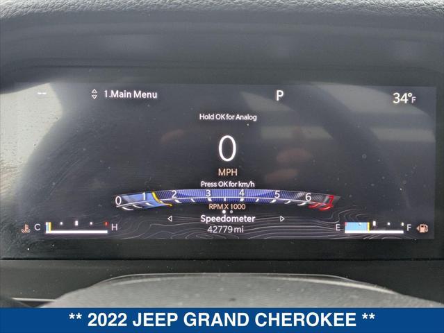 used 2022 Jeep Grand Cherokee car, priced at $29,295