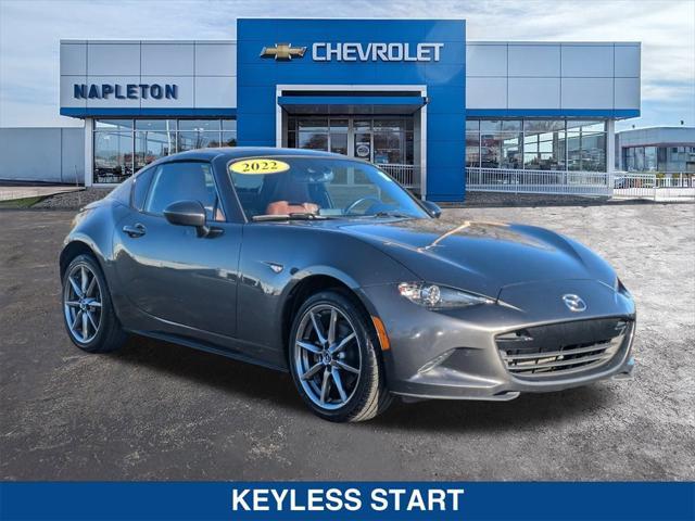 used 2022 Mazda MX-5 Miata RF car, priced at $25,636