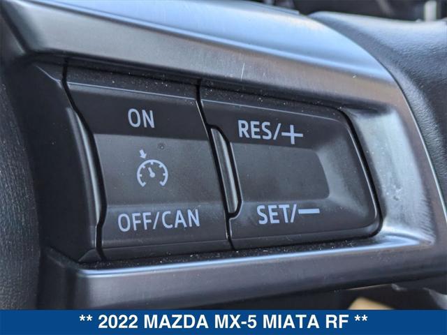 used 2022 Mazda MX-5 Miata RF car, priced at $25,636