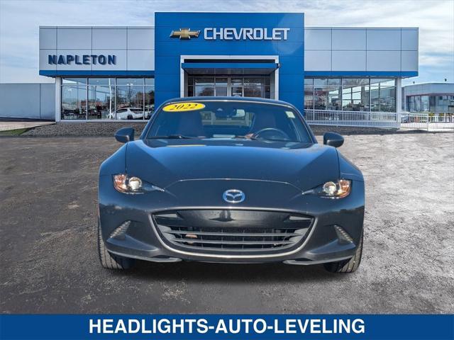 used 2022 Mazda MX-5 Miata RF car, priced at $25,636