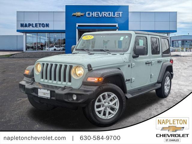 used 2023 Jeep Wrangler car, priced at $32,995