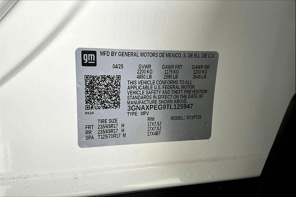 new 2026 Chevrolet Equinox car, priced at $31,590