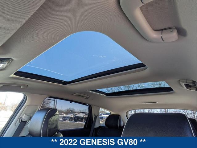 used 2022 Genesis GV80 car, priced at $43,140