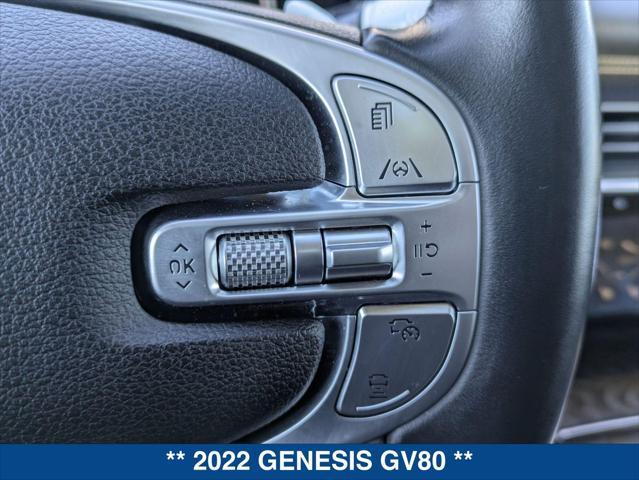 used 2022 Genesis GV80 car, priced at $43,140