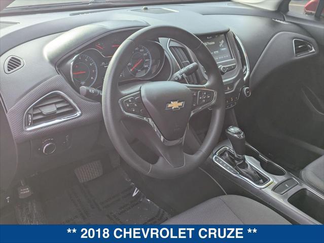 used 2018 Chevrolet Cruze car, priced at $11,495