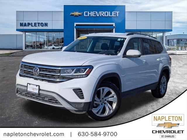 used 2021 Volkswagen Atlas car, priced at $25,189