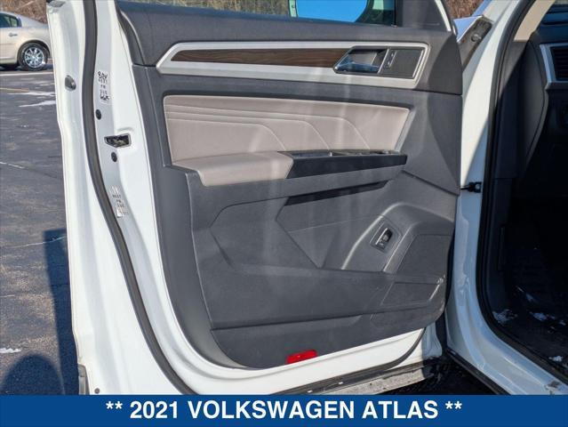 used 2021 Volkswagen Atlas car, priced at $23,675