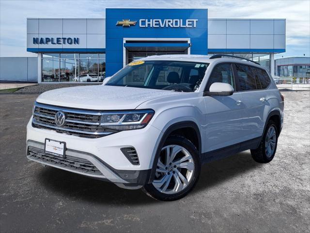 used 2021 Volkswagen Atlas car, priced at $23,675