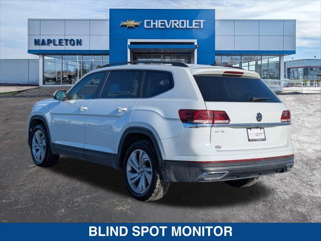 used 2021 Volkswagen Atlas car, priced at $23,675