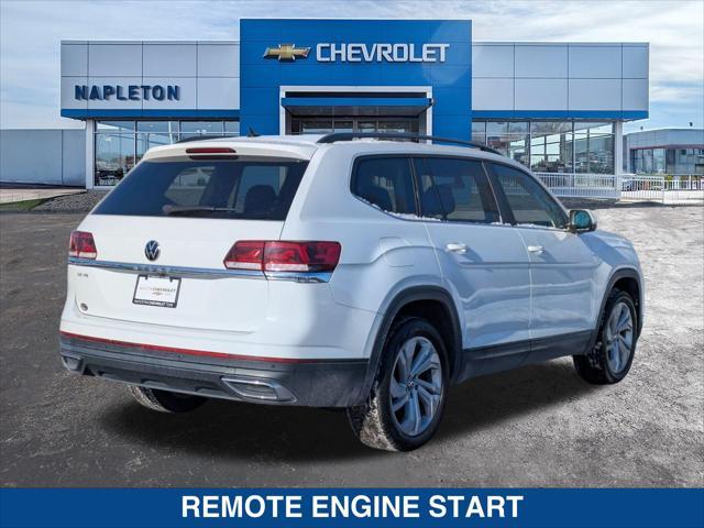 used 2021 Volkswagen Atlas car, priced at $23,675