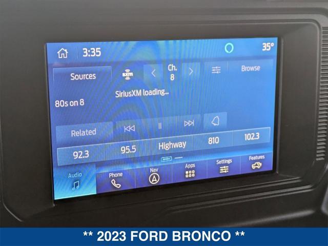 used 2023 Ford Bronco car, priced at $40,495