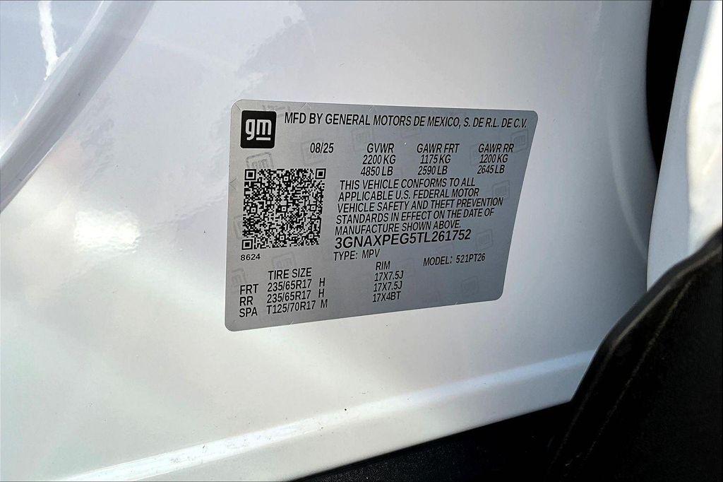 new 2026 Chevrolet Equinox car, priced at $32,584