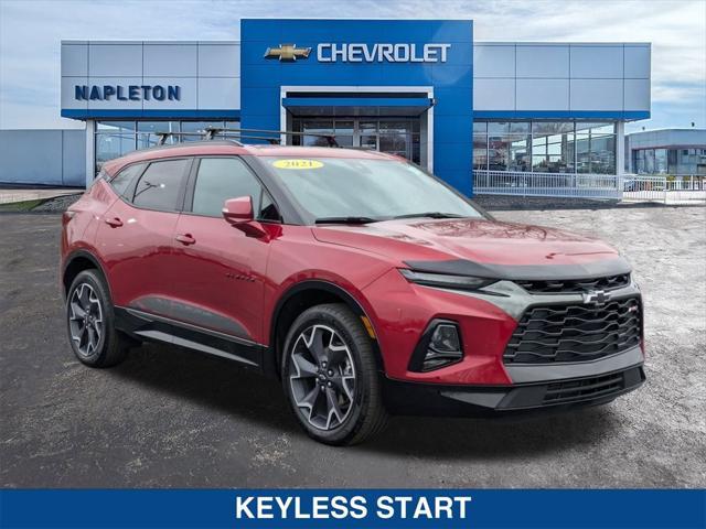 used 2021 Chevrolet Blazer car, priced at $32,995