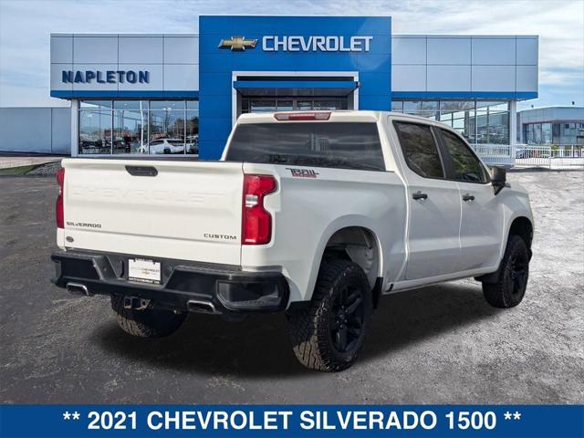 used 2021 Chevrolet Silverado 1500 car, priced at $34,795