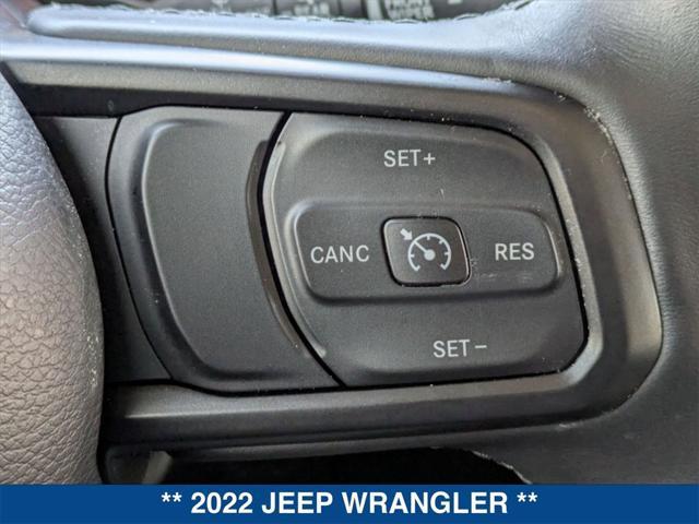 used 2022 Jeep Wrangler Unlimited car, priced at $31,495