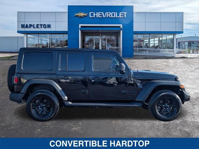 used 2022 Jeep Wrangler Unlimited car, priced at $31,495