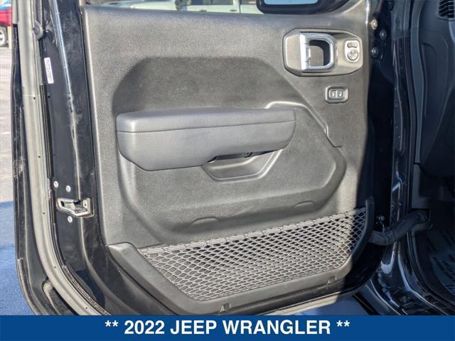 used 2022 Jeep Wrangler Unlimited car, priced at $31,495