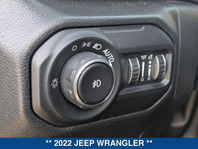 used 2022 Jeep Wrangler Unlimited car, priced at $31,495