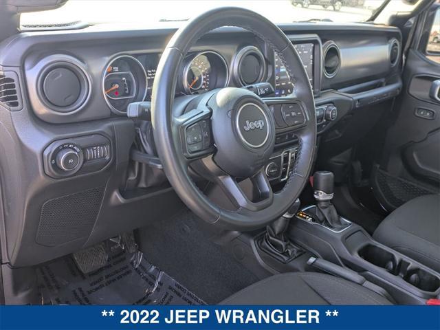 used 2022 Jeep Wrangler Unlimited car, priced at $31,495