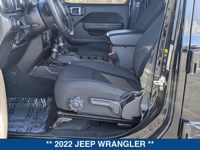 used 2022 Jeep Wrangler Unlimited car, priced at $31,495