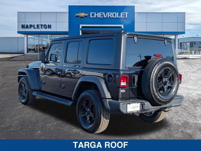 used 2022 Jeep Wrangler Unlimited car, priced at $31,495